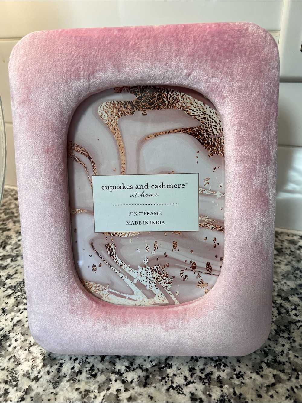 🧁 Pink Velvet Photo Frame 🧁 NWOT
